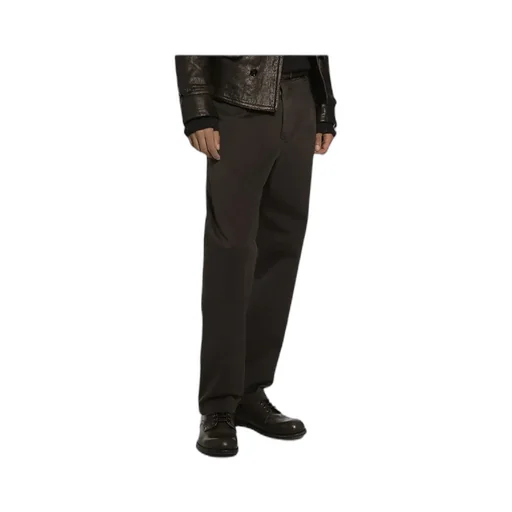 Garment-Dyed Trousers