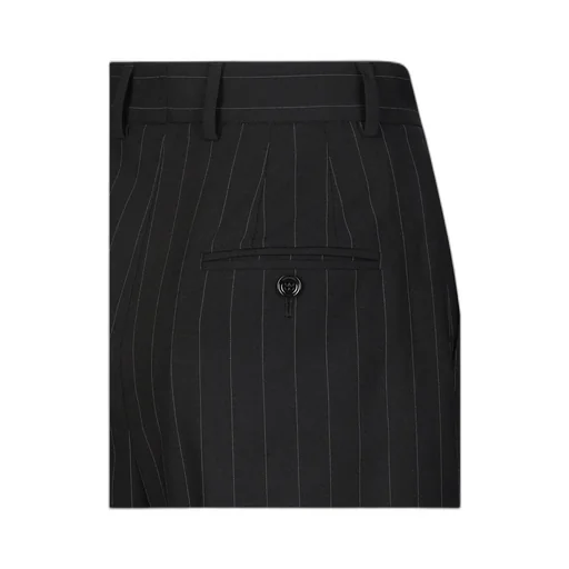Horn Pinstripe Wool Pants