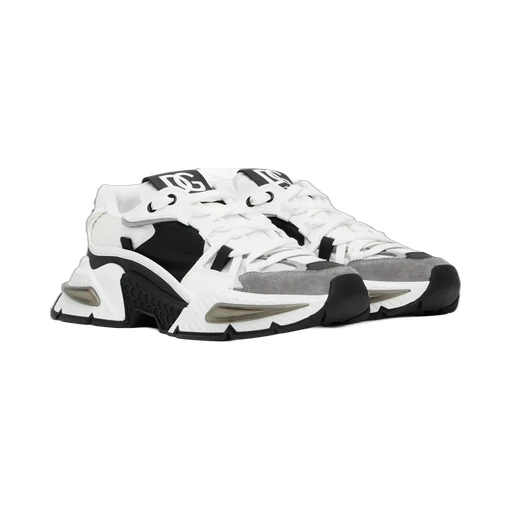 Dolce & Gabbana Airmaster Panelled Lace-Up Sneakers