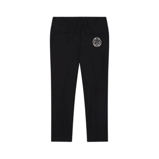 Side-Band Wool Trousers