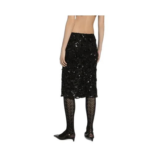Sequin-Embellished Skirt
