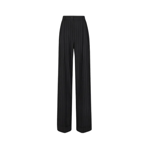 Horn Pinstripe Wool Pants