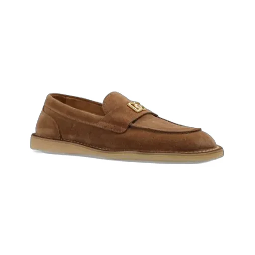 Dg Logo Plaque Loafers