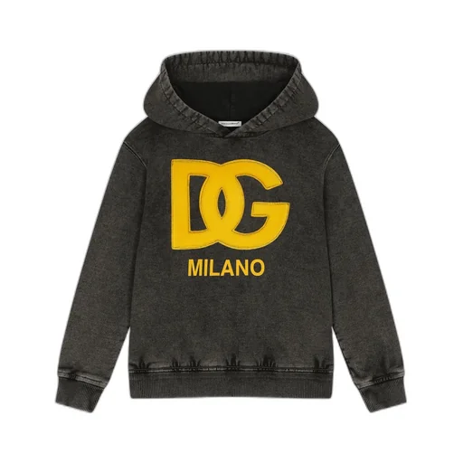 Logo-Embroidered Washed Hoodie