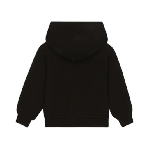 Logo Printed Long Sleeved Hoodie