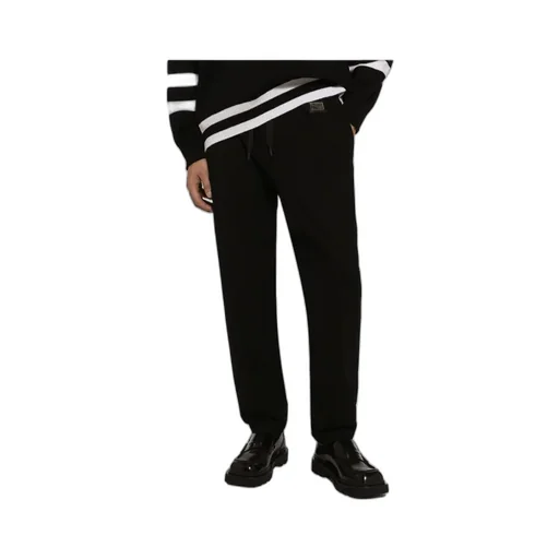 Logo Detailed Regular-Fit Trousers