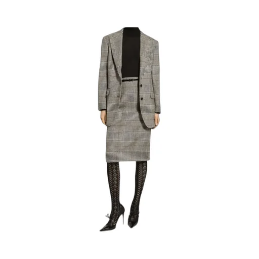 Glen Plaid Blazer