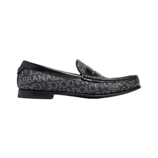 Logo Printed Loafers