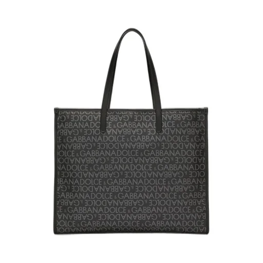 Logo Jacquard Large Shopper Bag