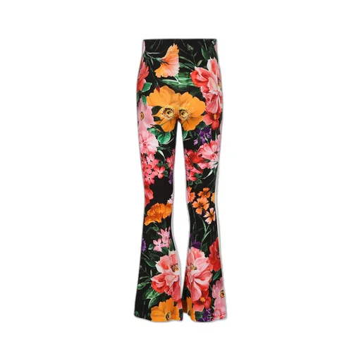 Rose Printed Jersey Pants