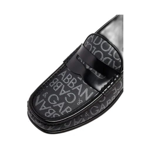 Logo Printed Loafers
