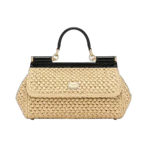 Logo Plaque Sicily Handbag