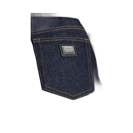 Logo Plaque Skinny Jeans