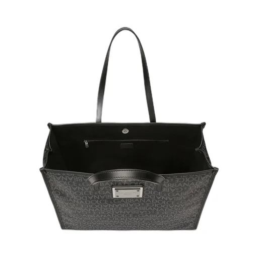 Logo Jacquard Large Shopper Bag