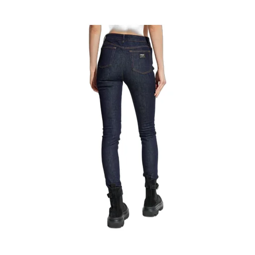 Logo Plaque Skinny Jeans