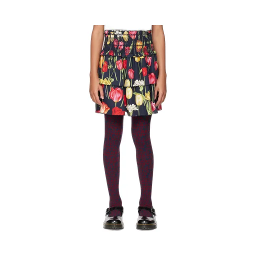 Tulip Printed Viyella Skirt