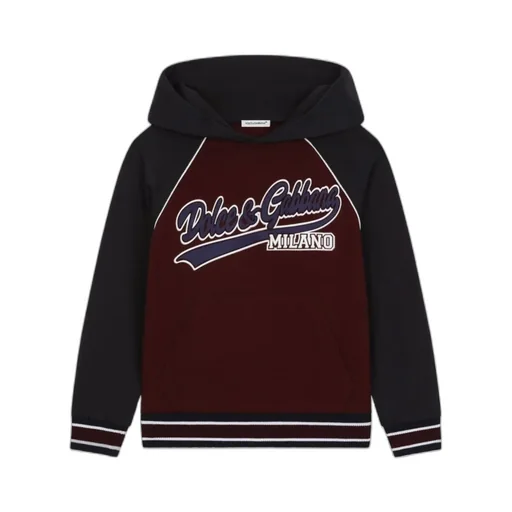 Logo Printed Jersey Hoodie