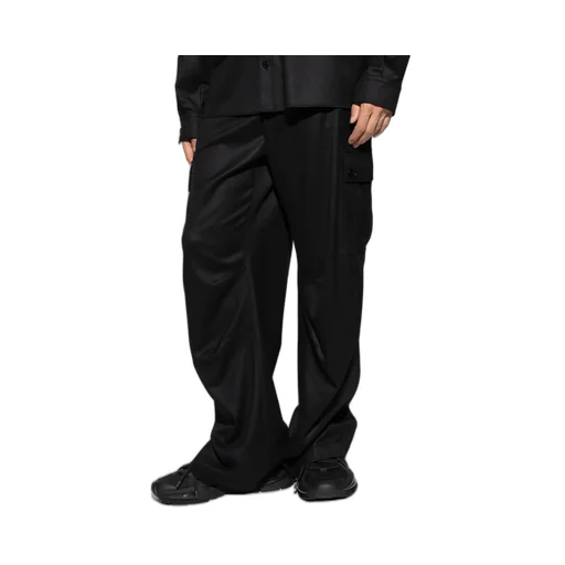 Straight Leg Cargo Trousers