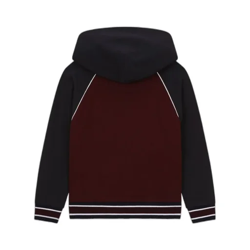 Logo Printed Jersey Hoodie