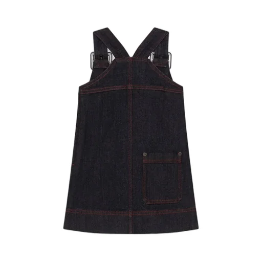 Logo-Plaque Dress