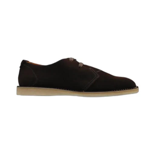 Round Toe Lace-Up Shoes