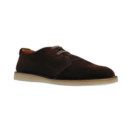 Round Toe Lace-Up Shoes