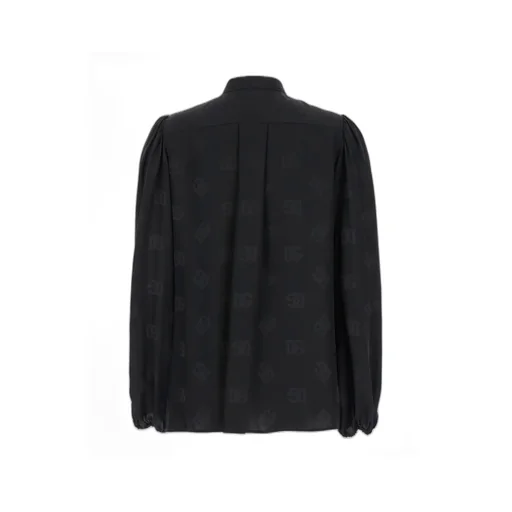 All-Over Dg Logo Detailed Blouse