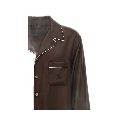 Dg Embroidered Twill Shirt
