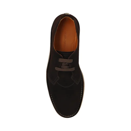 Round Toe Lace-Up Shoes