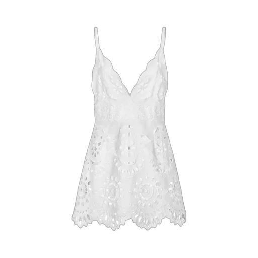 Cut-Out Detailed Mini Strap Dress