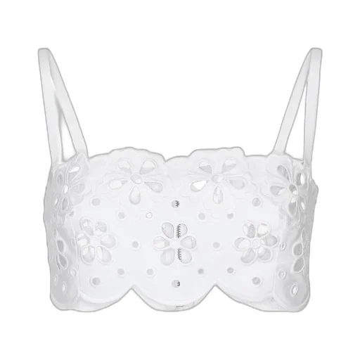 Cut-Out Detailed Lace Top