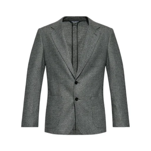 Single-Breasted Straight Leg Jacket