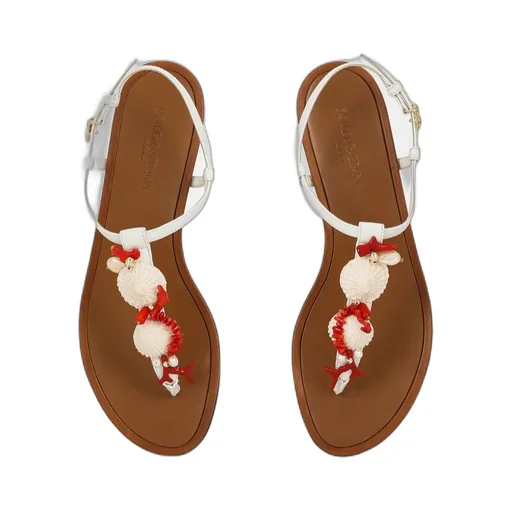 Embellished Thong Sandals