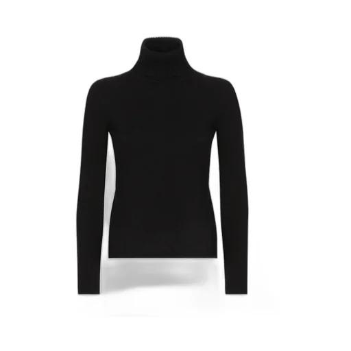 Turtle Neck Knitted Sweater