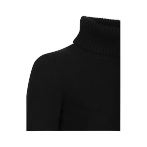 Turtle Neck Knitted Sweater