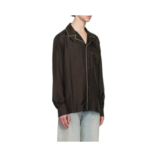 Dg Embroidered Twill Shirt