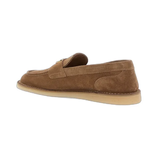 Logo Plaque Loafers