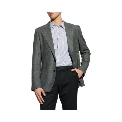 Single-Breasted Straight Leg Jacket