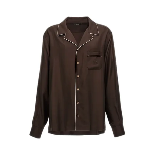 Dg Embroidered Twill Shirt