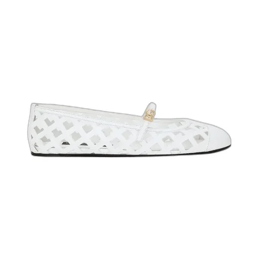 Openwork Ballet Flats