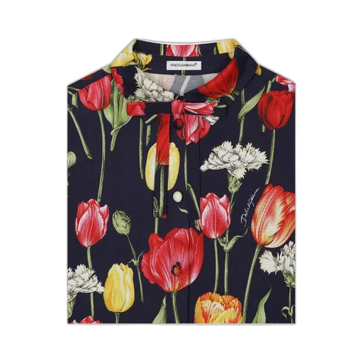 Tulip Printed Viyella Dress