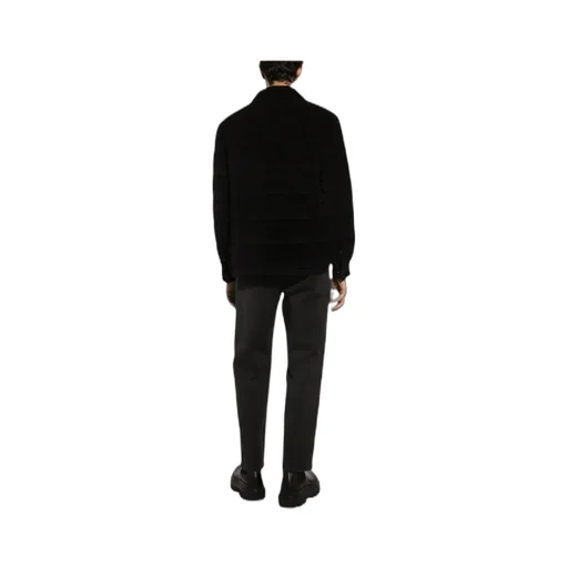 Logo Patch Straight Leg Trousers