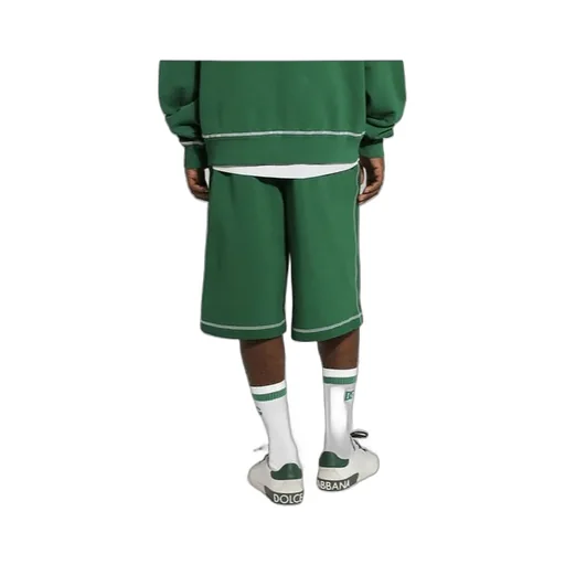 Logo Printed Bermuda Shorts