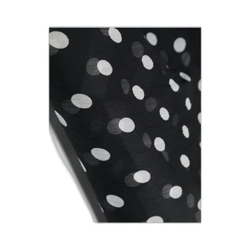 Polka-Dot Silk Scarf