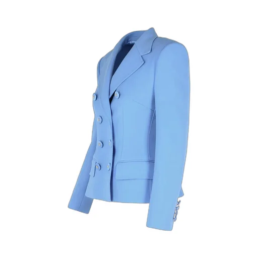 Double-Breasted Tailored Blazer