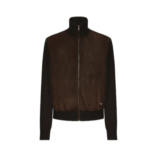 High Neck Zipped Jacket