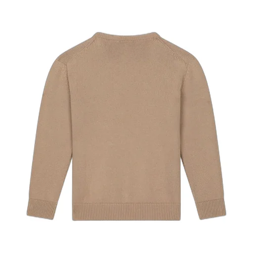 Logo Embroidered Knitted Pullover