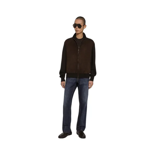 High Neck Zipped Jacket