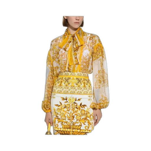 Majolica-Printed Top
