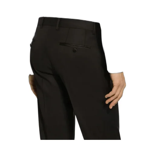 Single-Breasted Pleated Tailored Suit
